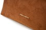 Vince Camuto Bolso Tote Suede Brown Piel de Polivinilo Marrón
